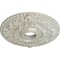 Ekena Millwork Rose Ceiling Medallion (Fits Canopies up to 7 1/4"), 18"OD x 3 1/2"ID x 1 1/2"P, Flash Blue CM18ROFBS - alternate 2